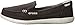 crocs Women's Walu Canvas Loafer,Black/Oyster,6 M US