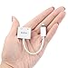 AXGIO Wall Charger 2pcs 2.4A 12W Portable USB Power Adapter for Apple iPad Pro Air 2 Mini 4 iPhone 7 Plus, Samsung Galaxy Tab Note S Series, LG, Nexus, HTC – White