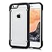 iPhone 6S Plus Case, MoMoCity iPhone 6 Plus Case Ultra Thin Protection Case Soft TPU Hard PC Shockproof Case for iPhone 6 Plus 6S Plus Black