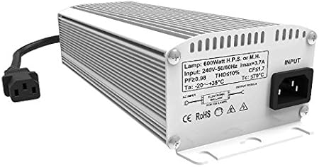 Elektronisches Vorschaltgerat Vanguard Dimmbar Schaltbar 250 400 600 660w Watt Ndl Lampen Amazon De Garten