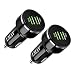 Quick Charge 3.0 Car Charger, 48W 6A Dual QC 3.0 USB Car Charger Compatible for Apple & Android Devices,(2PACK). primary