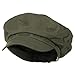 Big Size Cotton Newsboy Hat - Grey OSFM (For Big Head)