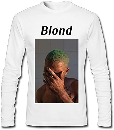 WELLSBWSDWA GODWARDWELL Frank Ocean New Album Blonde Long Sleeve T Shirts for Mens&Womens White -Fashion in 2018