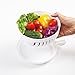 AmyHomie New 60 Second Salad Cutter Bowl,Salad Cutter Strainer,Vegetable Cutter Bowl,Easy To Slice Fruit Vegetable In Seconds