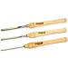Hurricane Turning Tools, HSS, 3 Piece Spindle Gouge Set (1/4