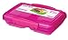 Sistema Lunch Collection Split Food Storage Containers, 1.5 Cup, Set of 3 in Assorted Colors