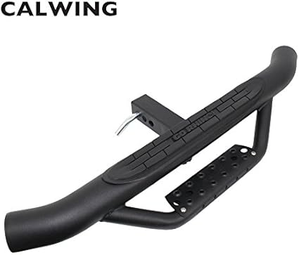 Amazon Co Jp ヒッチステップバー ブラック ゴーライノ ヒッチメンバー用 ステンレス 家電 カメラ