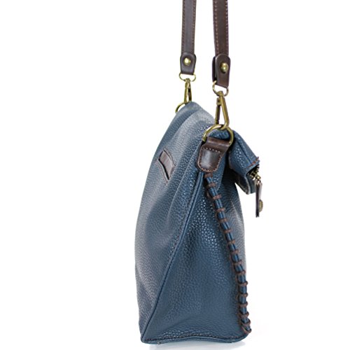CHALA Charming Crossbody Bag Shoulder Handbag With Flap Top and Zipper