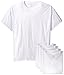 Fruit of the Loom Men's Stay Tucked Crew T-Shirt (White, 5X-Large)