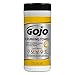 GOJO Scrubbing Towels, Fresh Citrus Scent, 25 Count Extra-Large Textured Wet Scrubbing Towels Canister (Pack of 6) - 6383-06