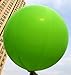 5 Big Balloons - 36 inch Round Balloons - Extra Large & Thick Balloons Reusable Giant Latex Balloons for Wedding/Birthday Party Decorations, Photo Shoot and Festivals Christmas Decorations (Green)