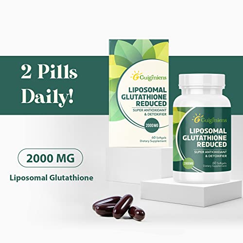 Liposomal Glutathione 2000 MG, 10x Better Absorption, Glutathione