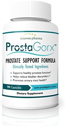 ProstaGorx® - Prostate Dietary Supplements - 90 Capsules - Healthy Bladder Support & Urinary Tract Health - Clinically Tested Ingredients