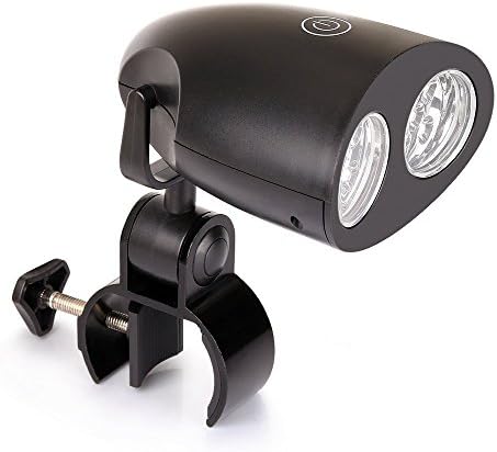 Barbecue Grill Light with 10 Super Bright LED Lights Powerful LED BBQ Light 360° Rotation Battery for Any Gas/Charcoal/Electric Grill
