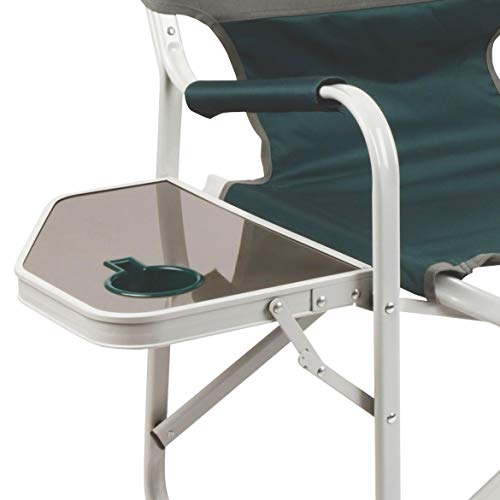 coleman camping chair with side table