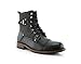 Polar Fox Mike MPX88575 Casual Dress Boots with Buckles (9, Black)