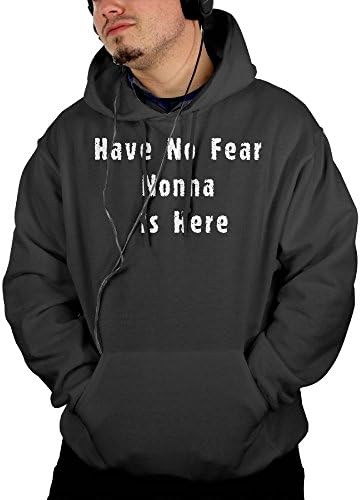 Huigvdhu Have No Fear Nonna Is Here Hoodies Cotton Polyester X-Large