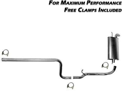 1996-1999 Dodge Neon 2.0L SOHC muffler resonator pipe exhaust system kit