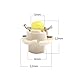 Grandview Car B8.4D COB 1SMD White LED Lamps Dashboard Side Indicator Lights Instrument Panel Bulb Light 12V (white)