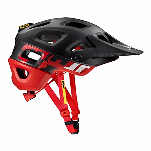 Mavic Crossmax Pro Cycling Helmet - Black/Firey Red Medium