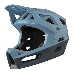IXS Trigger FF Integraalhelm MTB E-Bike BMX Unisex Volwassenen Blauw (Blue Ocean), XS (49-54 cm)