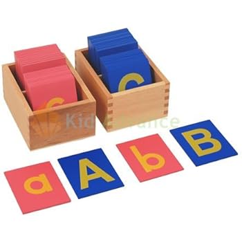 letters sandpaper free printable montessori Letters Lower Amazon.com: Montessori Sandpaper Case w/Box