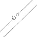 1mm thick solid sterling silver 925 stamped Italian designer BOX briolette square venetian cube link chain necklace chocker bracelet anklet with spring ring clasp jewellery jewelry - Available in lengths: inch 6