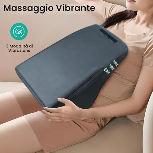 Snailax Heat Neck Massager,Electric Neck and Back Massager,Shiatsu Back Massager,Massage Cushion for Neck/Back/Shoulders, Gifts for Mom and Dad | Neck Massager with Heat 3D Shiatsu Massager Neck Back Shoulder Leg Gift for Mom Dad Women