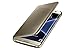 Samsung Galaxy S7 edge Case S-View Clear Flip Cover - Gold