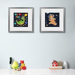 upsimples 12x12 Picture Frame, Display Pictures 8x8