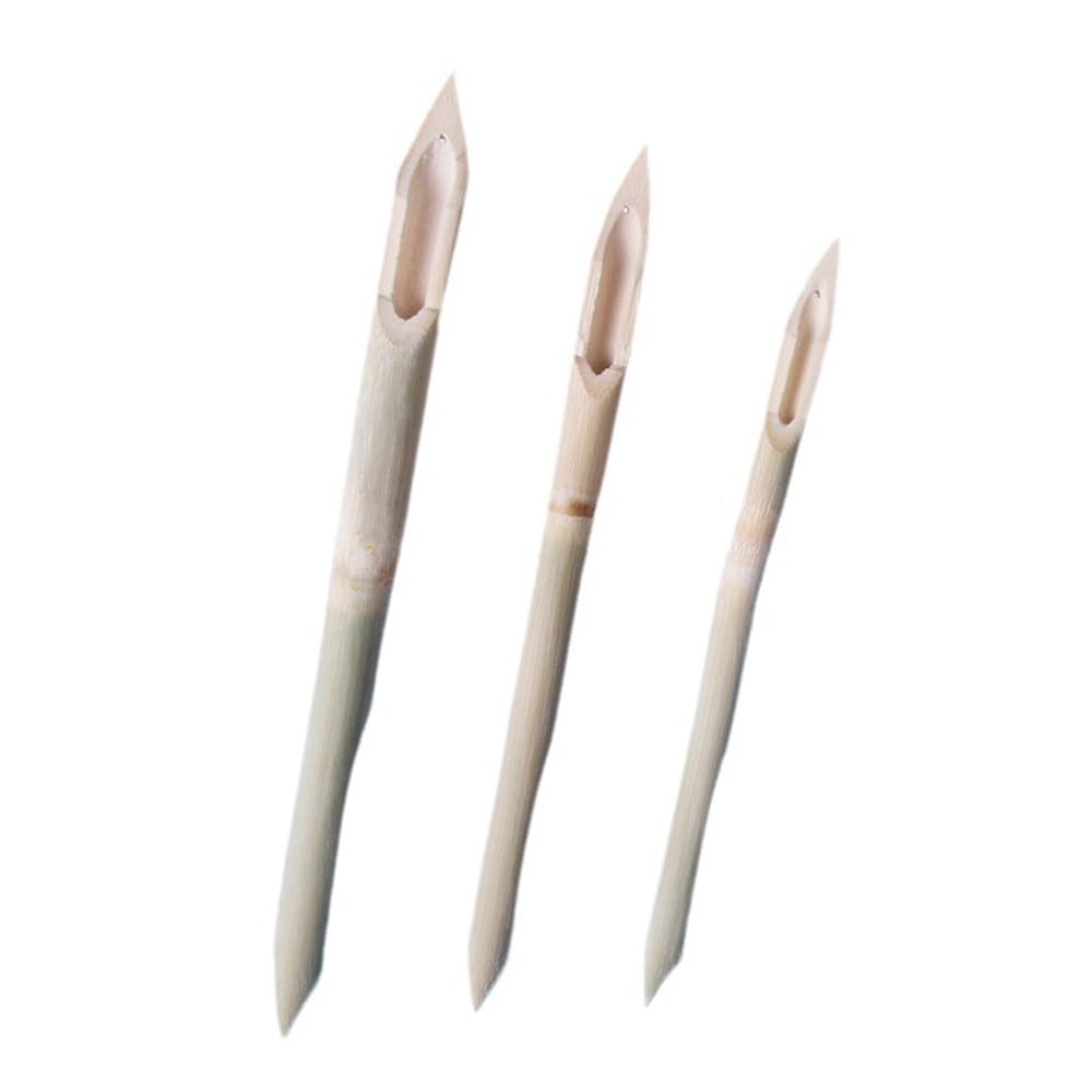 3Pcs, Vintage Handcrafted Bamboo Reed Qalam Pens, Calligraphy Dip Pen for Writing, Drawing, Painting, Manga Calligraphy Supplies