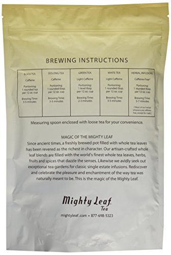 Mighty Leaf Organic Earl Grey Tea, 1 Lb. Loose Leaf Bag