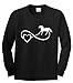 Horse Lover Gift Infinite Love Infinity Symbol Youth Long Sleeve T-Shirt