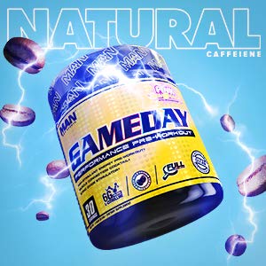 Man Sports Game Day Pre Workout Energy Powder, Rainbow Sherbet, 510 Gram, 30 Serving - Thumbnail 5