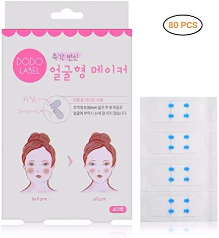 Rivadal Thin Face Invisible Artifact Sticker Face Lifting Patch Lift Chin Thin Line Reduces Double Chin V Line Chin Up Firming and Moisturizing Mask