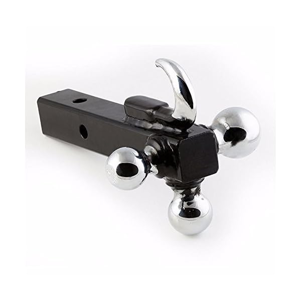 Triple-Tri-3-Ball-Trailer-Hitch-w-Hook-Receiver-Mount-1-78-2-2-516-Towing