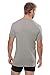 Texere Crew Neck Undershirt for Men (Dexx, Light Gray, L) Lightweight Shirts