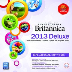 Encyclopedia Britannica 2013 Deluxe DVD