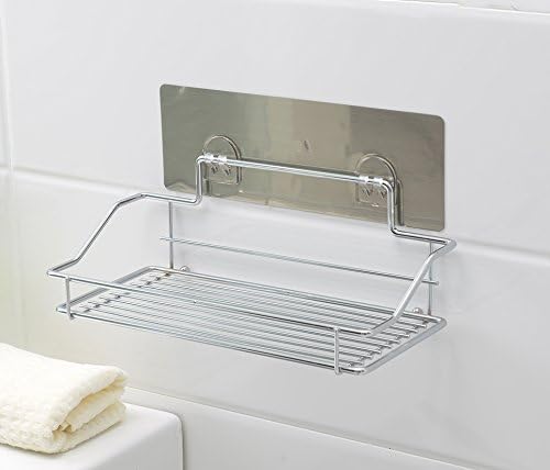 Catch 101 All Purpose Wall Caddy Wire Shelf Organizer Storage - Great Extra Storage for Kitchen, Bathroom, Garage, Laundry Room