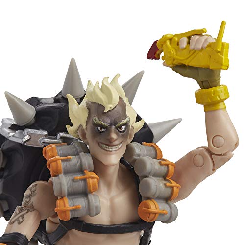 Hasbro Overwatch Ultimates Serie Junkrat 15 cm große Videospiel Charakter Action-Figur zum Sammeln mit Accessoires – Bild 6