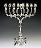 Silver Plated Traditional Menorah