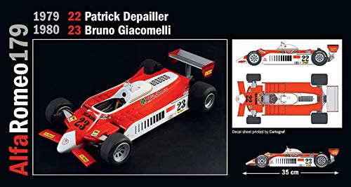 Italeri 4704 Alfa Romeo 179 - 179C 1/12 Scale Model Kit, Limited Re-Edition  - Thumbnail 6