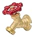 Mueller/B & K 108-004 Outdoor Hose Lawn Faucet 3/4-Inch Brass Female Pipe Thread Sillcock primary