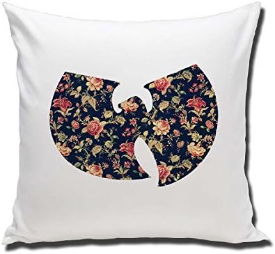 1ZMountletstore Wu tang Square decorative Throw Pillow Case Decor Cushion Bed Sofa and car 18 X 18 square