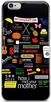 How I Met Your Mother iPhone Case - iPhone 6 Plus/6s Plus, HIMYM Quotes Collage, Clipart, Mother's Day, Birthday, Holiday Present, Gift Idea for Die-Hard Fans