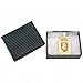 100 Black Stripe Cotton Filled Jewelry Gift Box 2 1/8