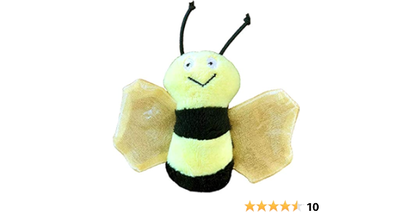 bumble bee cat toy