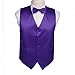 Dan Smith DGEE.01 Italy Series Plain Microfiber Fashion Vest Matching Bow Tie