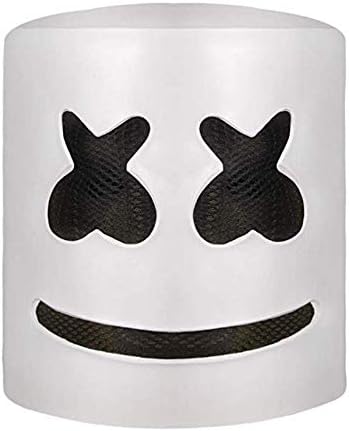 Artbro Cosplay DJ LED Masks, Music Festival Helmets, Novelty Costume Party Mask, Rubber Latex Ultra Cool Full Head Mask