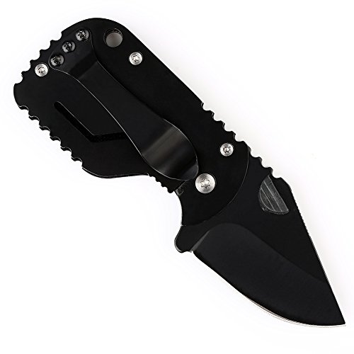 VERY100 Mini 4.5" Assist Folding Pocket Knife Outdoor Survival Camping Tool with Clip